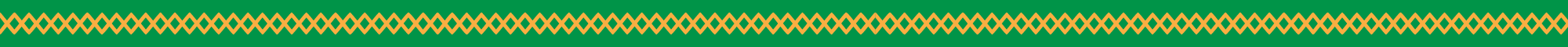 Tribal Green and Yellow Thin Banner